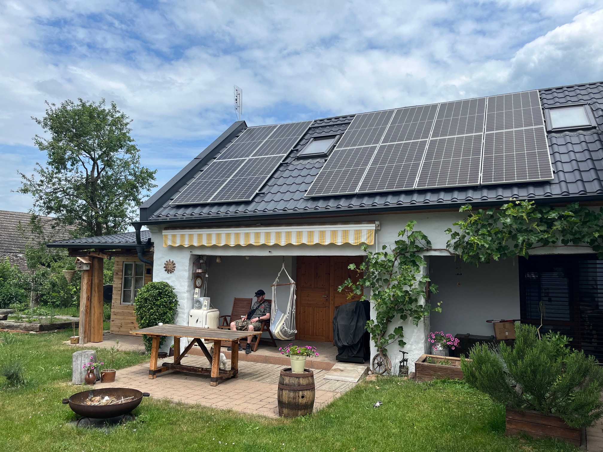 Fotovoltaická elektrárna RD Tlumačov