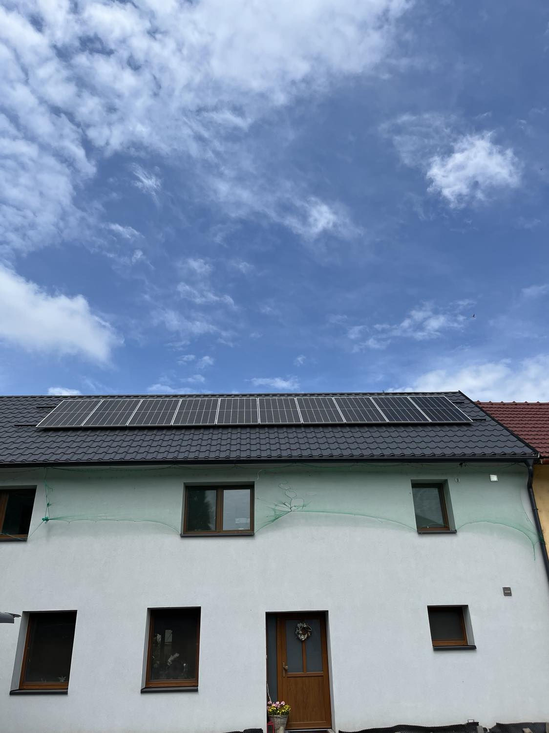 Fotovoltaická elektrárna na rodinném domě v Tlumačově – fotografie 4